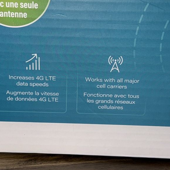 NWT SURECALL FLARE OMNI ANTENNA CELLULAR SIGNAL AND DATA BOOSTER 2500 SQ FT - Picture 3 of 16